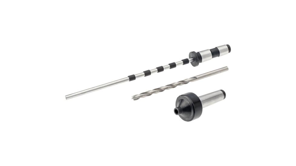 Grizzly Industrial MT2 Pen Mandrel Kit with 5 pc Bush, 7mm Brad Point Drill Bit and Saver T28074