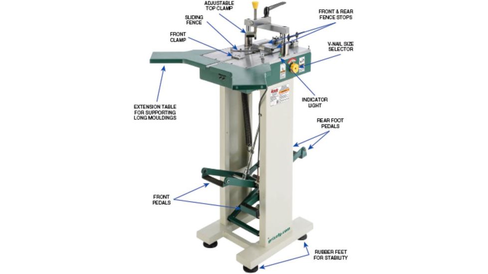 Grizzly Industrial Picture Framing Machine / Underpinner T27577