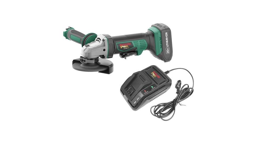 Grizzly Industrial PRO Angle Grinder Kit with Battery &amp; Charger, T30299X1