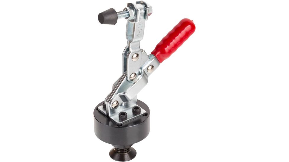 Grizzly Industrial Vertical Toggle Clamp with Adapter, T30001