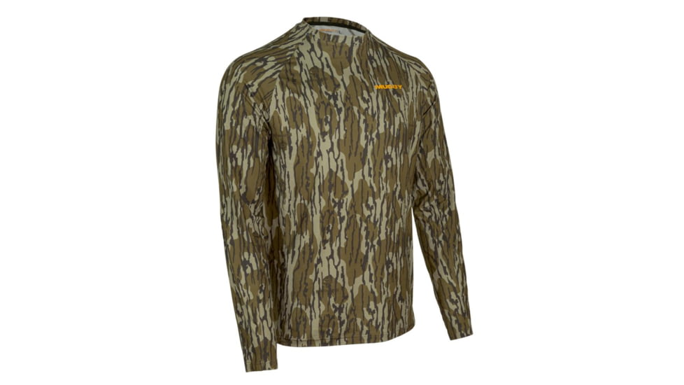 Gsm Muddy Base Layer Crew Long Sleeve Shirt Mossy Oak Bottomland M, MUD-BL-CRW-MOB-M