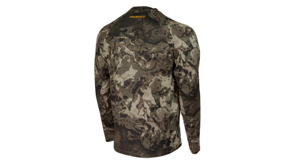 Gsm Muddy Base Layer Crew Long Sleeve Shirt Veil Canyon Grey 3XL, MUD-BL-CRW-VCG-3X