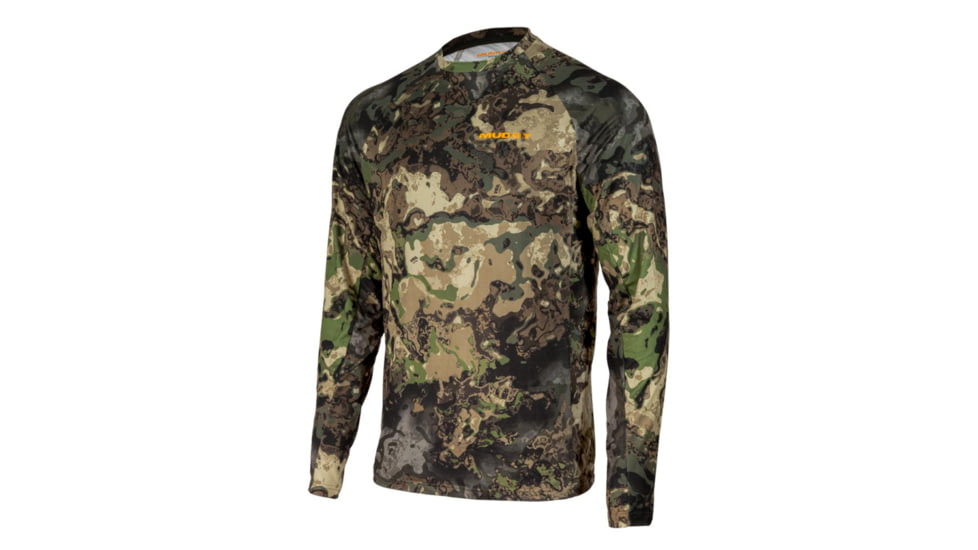 Gsm Muddy Base Layer Crew Long Sleeve Shirt Veil Canyon Hybrid 3XL, MUD-BL-CRW-VCH-3X
