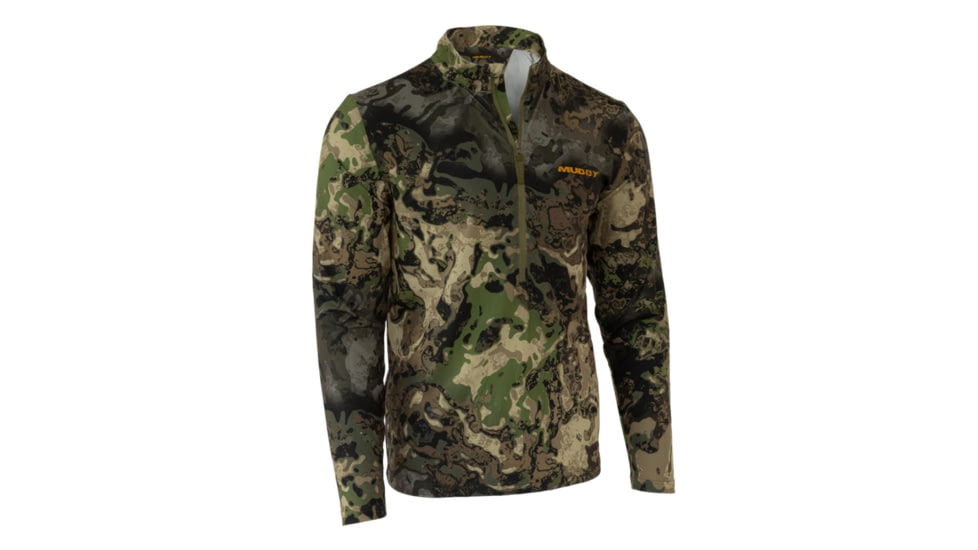 Gsm Muddy TR Lightweight Quarter Zip Long Sleeve Shirt Veil Canyon Hybrid S, MUD-LW-QZ-VCH-S