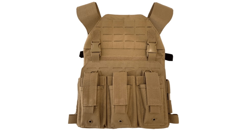 Guard Dog Body Armor Cerberus Body Armor Backpack Plate Carrier, S-2XL, FDE, CERBERUS-FDE