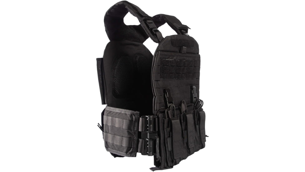 Guard Dog Body Armor Pitbull Plate Carrier, Black, S-2XL, PITBULL-BLK