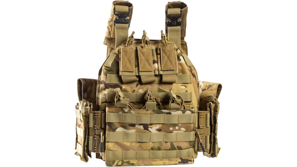 Guard Dog Body Armor Sheppard Plate Carrier, Multicam, S-2XL, SHEPPARD-MC
