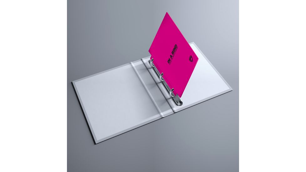 Guard Dog Security 3 Ring Binder Notebook, Pink, BP-GDIB-PK
