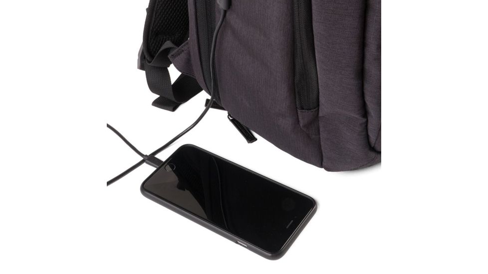 Guard Dog Security ProShield Smart Bulletproof Backpack 27L, Level IIIA, Black, BP-GDPSM-BK