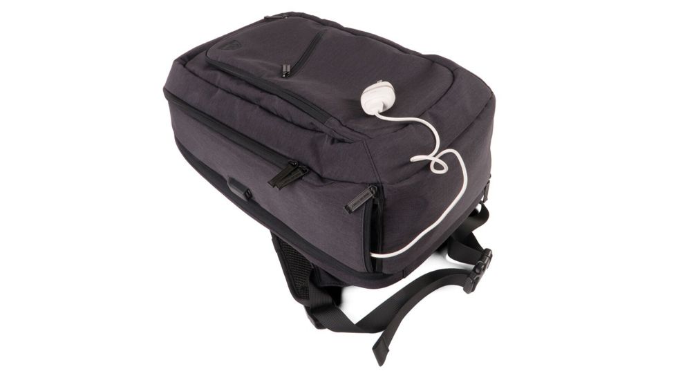 Guard Dog Security ProShield Smart Bulletproof Backpack 27L, Level IIIA, Black, BP-GDPSM-BK