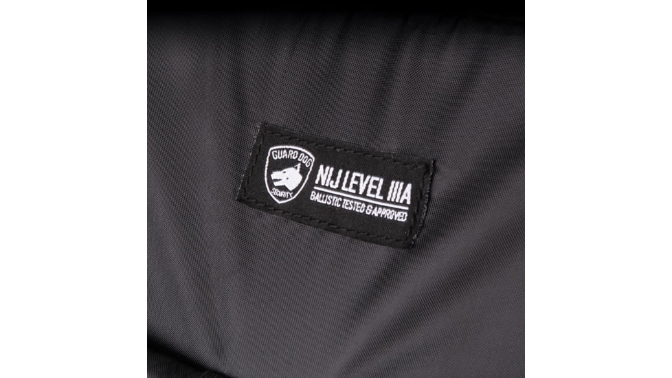 Guard Dog Security ProShield Smart Bulletproof Backpack 27L, Level IIIA, Gray, BP-GDPSM-GR