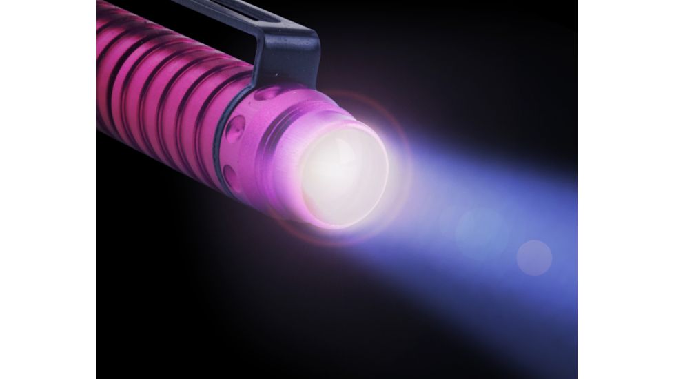 Guard Dog Security Tactical Pen w/ Tungsten Steel Pressure Tip and 30 Lumen Tactical Flashlight, Black TP-GDL1000BK