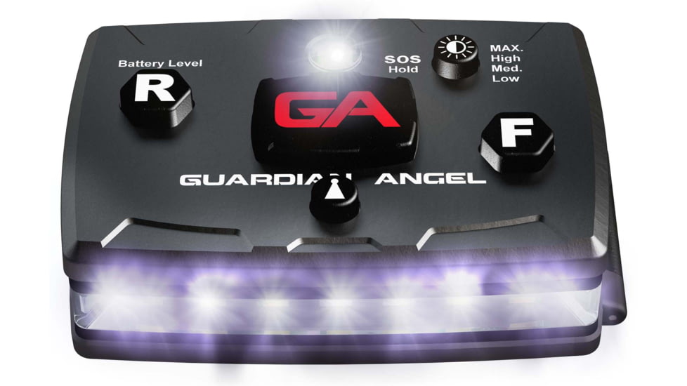 Guardian Angel All Infrared Elite Series, Black Casing, Infrared Front, Infrared Rear, Infra, ELT-IR
