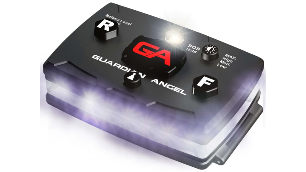 Guardian Angel All Infrared Elite Series, Black Casing, Infrared Front, Infrared Rear, Infra, ELT-IR