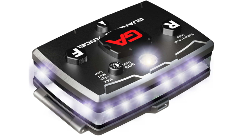 Guardian Angel All Infrared Elite Series, Black Casing, Infrared Front, Infrared Rear, Infra, ELT-IR