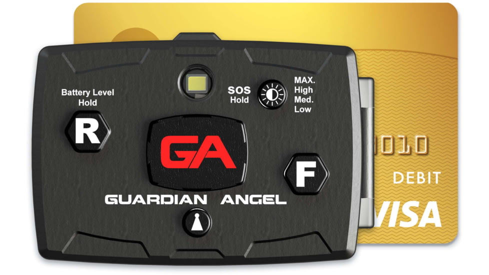 Guardian Angel All Infrared Elite Series, Black Casing, Infrared Front, Infrared Rear, Infra, ELT-IR