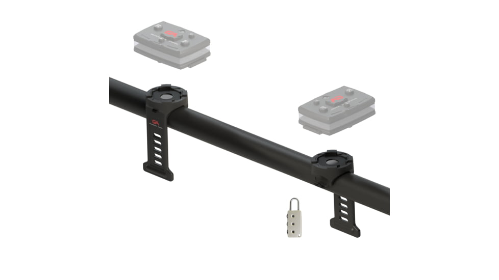 Guardian Angel Bike/Rail Rubber Strap Mount w/ Magnetic Mount, Black, GA-ELT-RBM