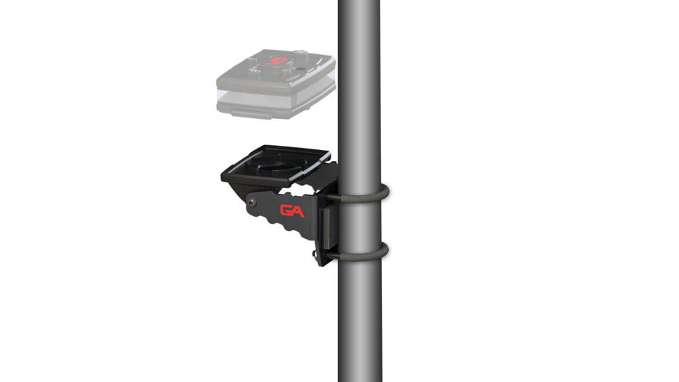 Guardian Angel Bike/Rail U Bracket Mount with Magnetic Mount, Black, GA-ELT-UBM