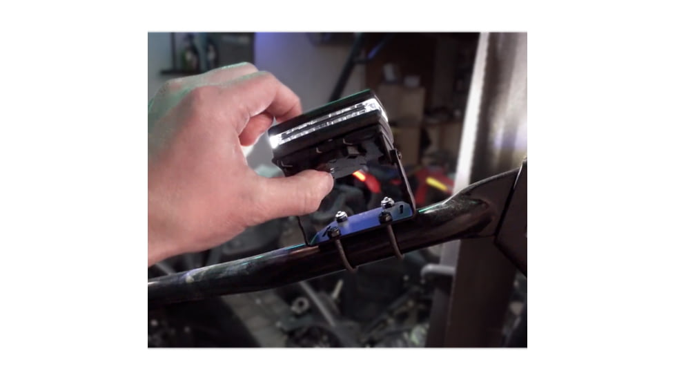 Guardian Angel Bike/Rail U Bracket Mount with Magnetic Mount, Black, GA-ELT-UBM