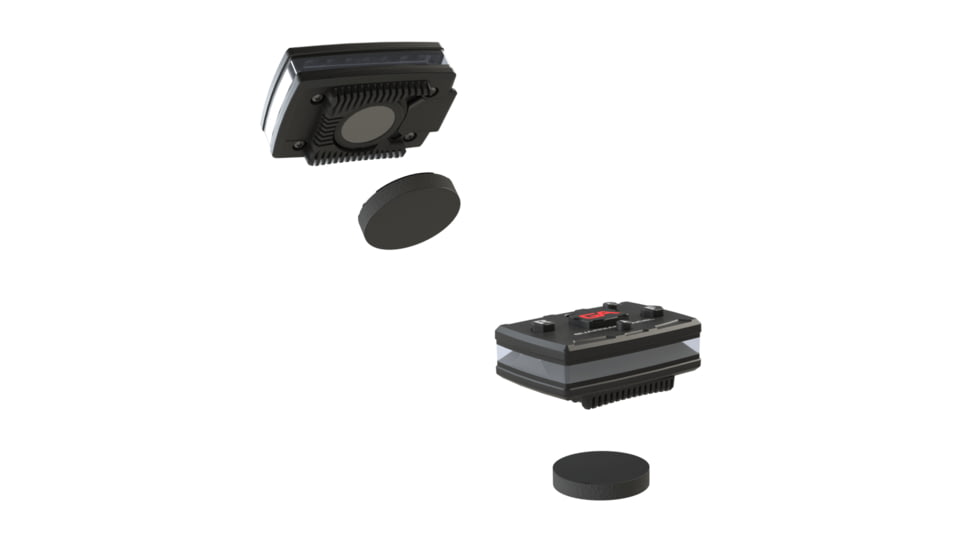 Guardian Angel Hard Hat Mount with Magnetic Mount, Black, GA-ELT-HHM