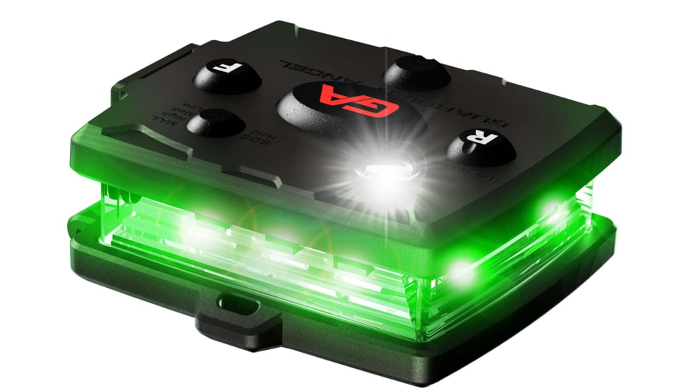 Guardian Angel Micro Series Wearable Safety Light, Green/Green, MCR-G/G
