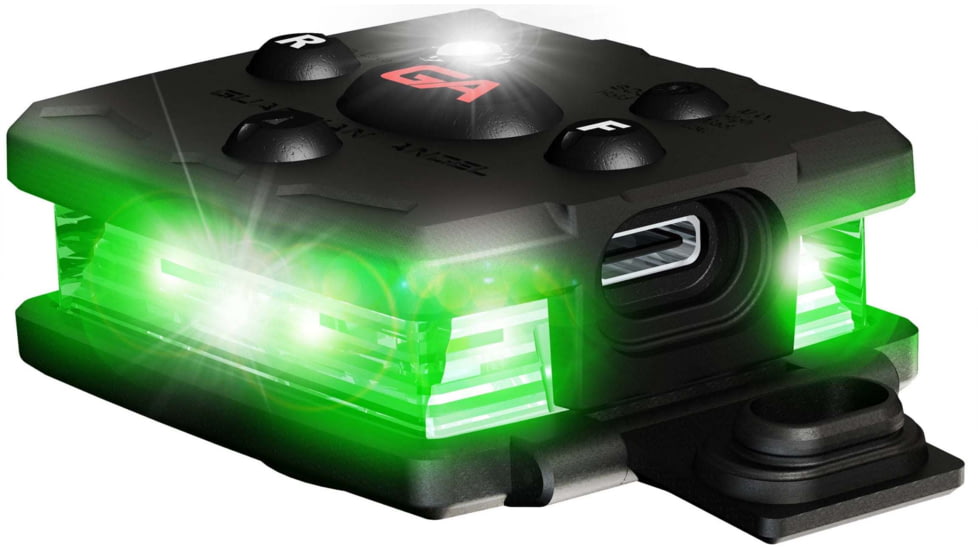 Guardian Angel Micro Series Wearable Safety Light, Green/Green, MCR-G/G