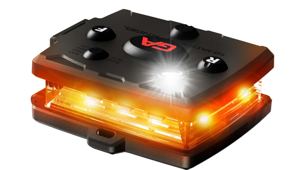 Guardian Angel Micro Series Wearable Safety Light, Orange/Orange, MCR-O/O