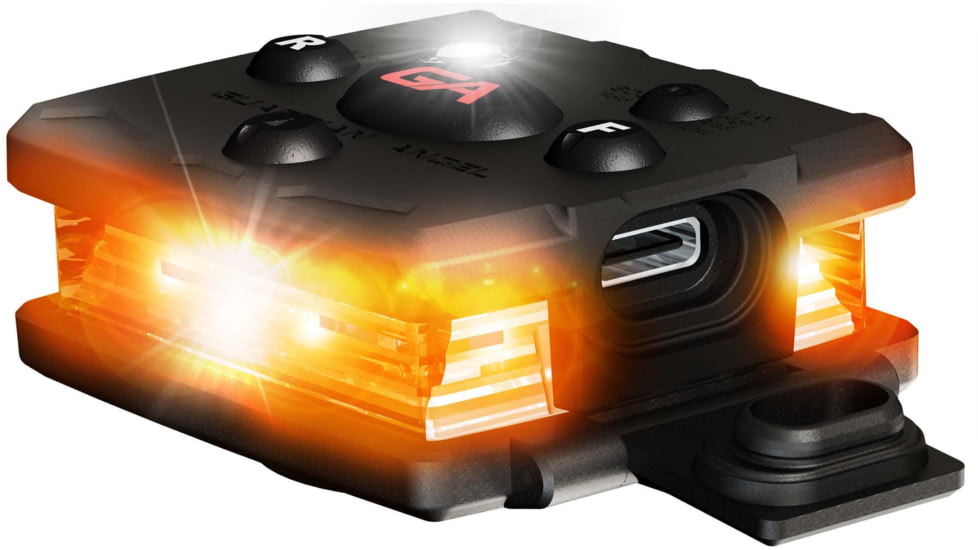 Guardian Angel Micro Series Wearable Safety Light, Orange/Orange, MCR-O/O