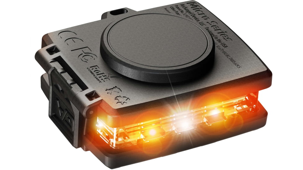 Guardian Angel Micro Series Wearable Safety Light, Orange/Orange, MCR-O/O