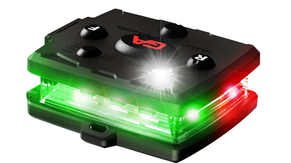 Guardian Angel Micro Series Wearable Safety Light, Red/Green, MCR-R/G