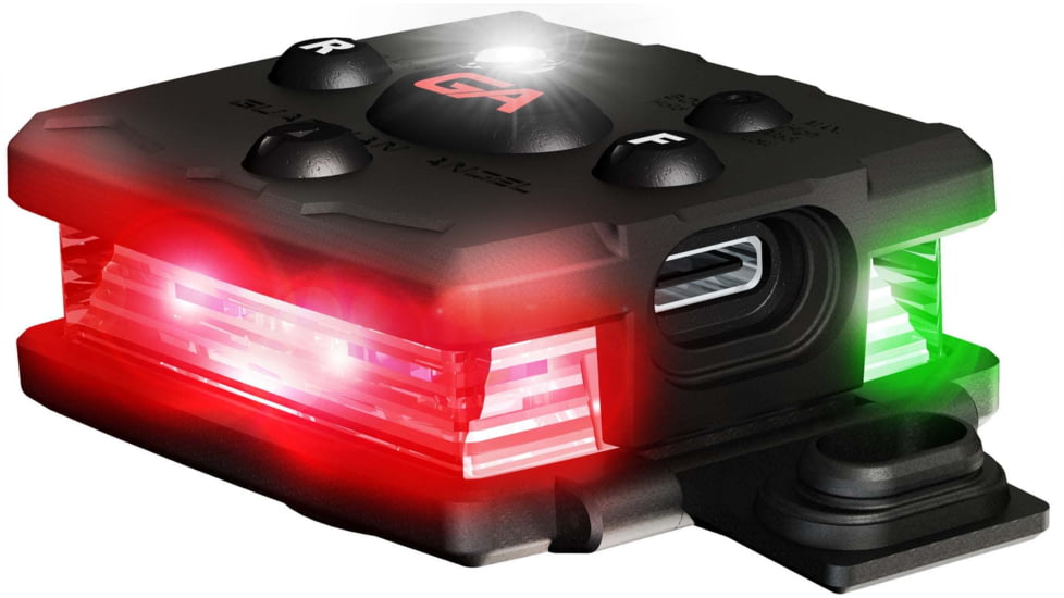 Guardian Angel Micro Series Wearable Safety Light, Red/Green, MCR-R/G