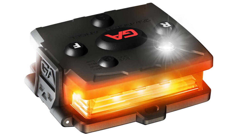 Guardian Angel Micro Series Wearable Safety Light, White Orange, MCR-W/O