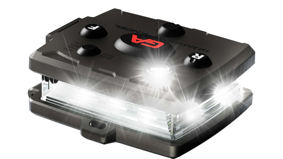 Guardian Angel Micro Series Wearable Safety Light, White/White, MCR-W/W