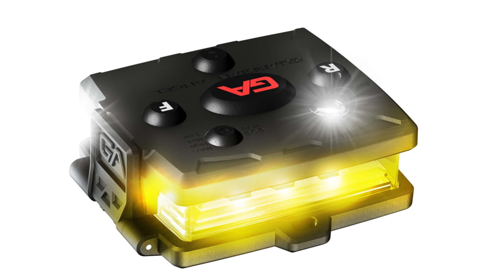 Guardian Angel Micro Series Wearable Safety Light, White/Yellow, MCR-W/Y