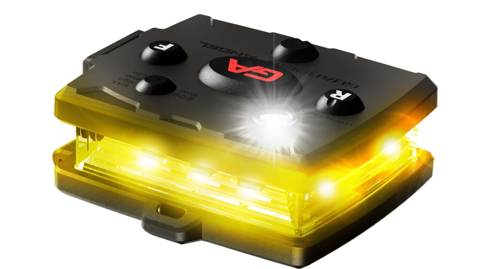 Guardian Angel Micro Series Wearable Safety Light, Yellow/Yellow, MCR-Y/Y