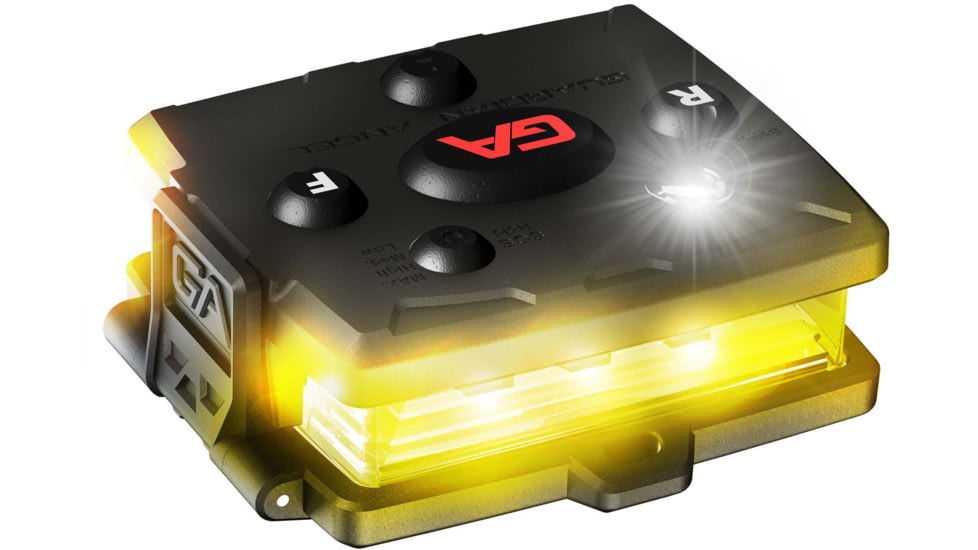Guardian Angel Micro Series Wearable Safety Light, Yellow/Yellow, MCR-Y/Y