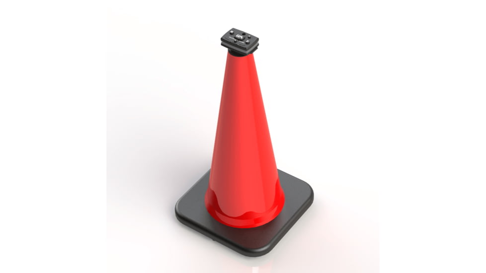 Guardian Angel Safety Cone Mount with Magnetic Mount, Black, GA-ELT-CM