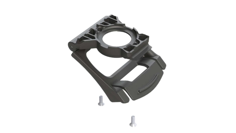 Guardian Angel Strap/Epaulet Snap Lock Mount with Magnetic Mount, Black, GA-ELT-SC