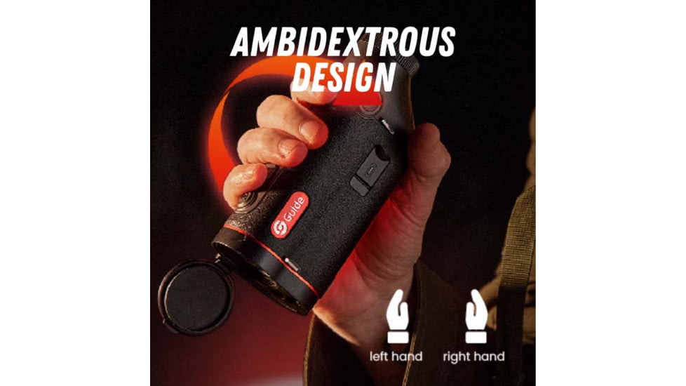 Guide USA TD633 LRF 2x35mm 30mm Tube Thermal Imaging Monoculars, 640x512, Black, TD633L