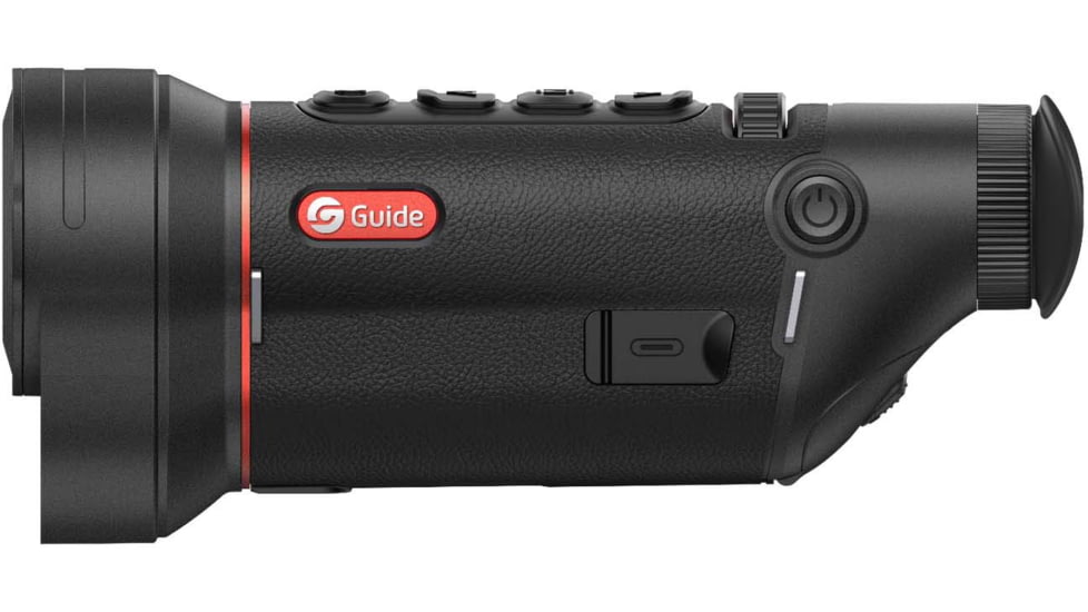 Guide USA TD653 LRF 2.6x50mm 30mm Tube Thermal Imaging Monoculars, 640x512, Black, TD653L