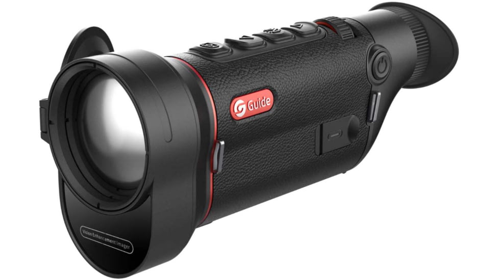 Guide USA TD653 LRF 2.6x50mm 30mm Tube Thermal Imaging Monoculars, 640x512, Black, TD653L