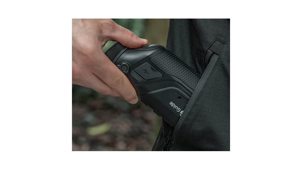 Guide USA TD Gen2 Series TD411 1.4-5.6x19mm Thermal Monocular, 384x288, Black, TD411