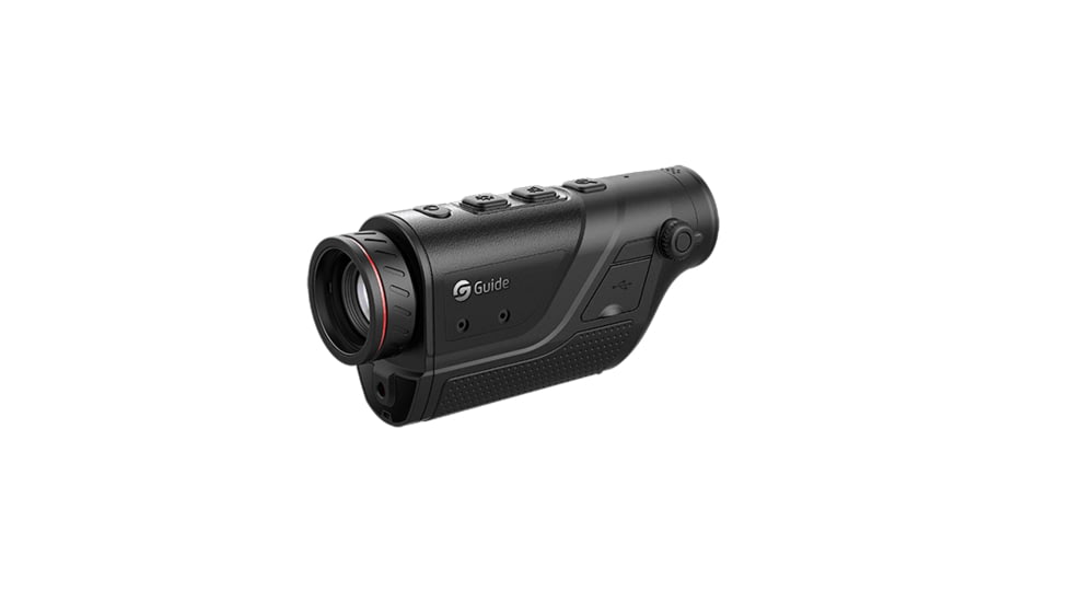 Guide USA TD Gen2 Series TD421 1.9-7.6x25mm Thermal Monocular, 384x288, Black, TD421
