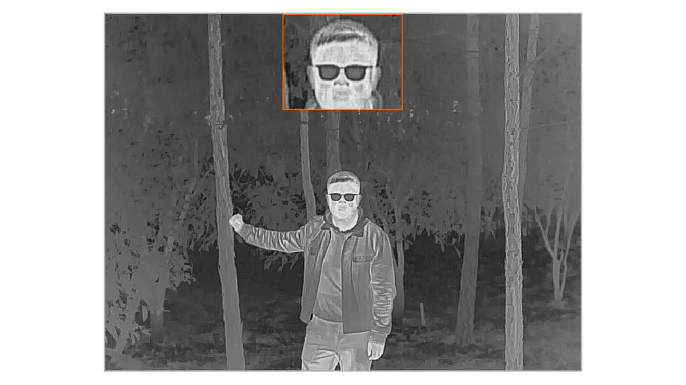 Guide USA TK Gen2 Series TK431 2.3-9.2x35mm Thermal Monocular, 400x300, Black, TK431