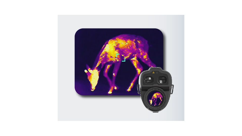 Guide Sensmart TL Series TL650 2-16x50mm Fusion Monocular and Range Finder. 640x480, Black, TL650