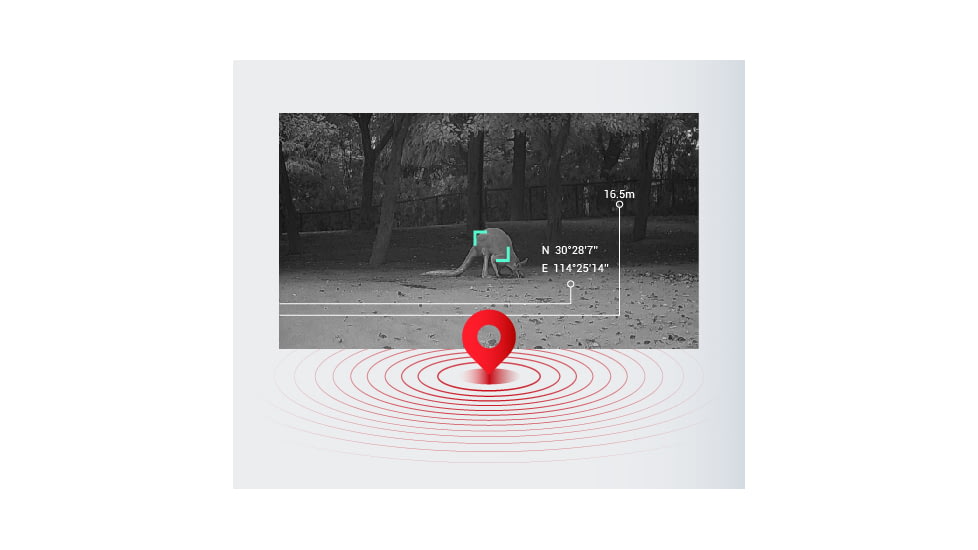 Guide Sensmart TL Series TL650 2-16x50mm Fusion Monocular and Range Finder. 640x480, Black, TL650