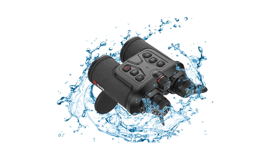 Guide USA TN series LRF TN630 2.0-16x30mm Thermal Binocular, 640x480, Black, TN630LRF