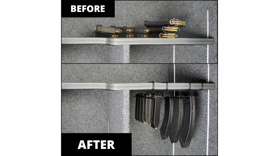 Gun Storage Solutions Gss Magminder Undershelf Magazine Rack