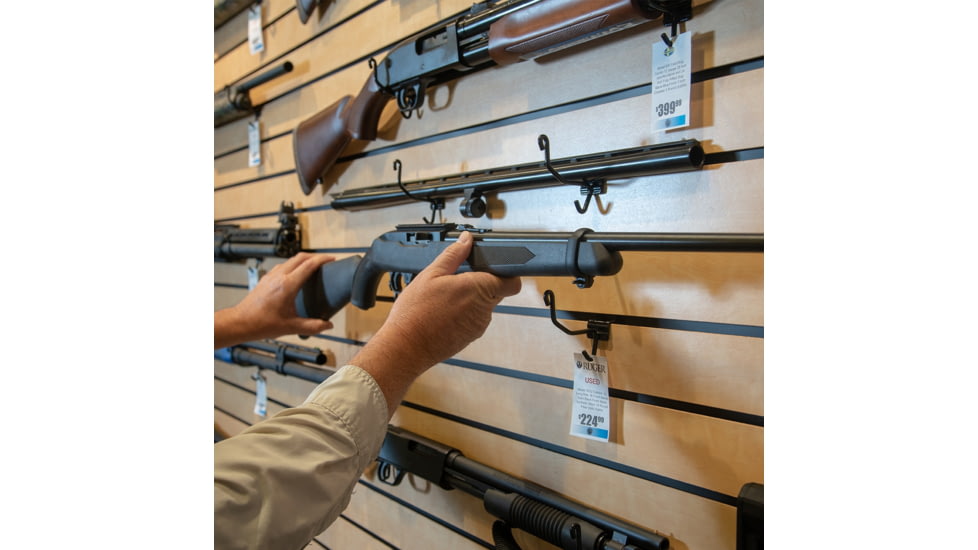 Gun Storage Solutions Gss Slatwall/pegboard Horizntl Gun Cradles 10 Pack Hlds 5guns