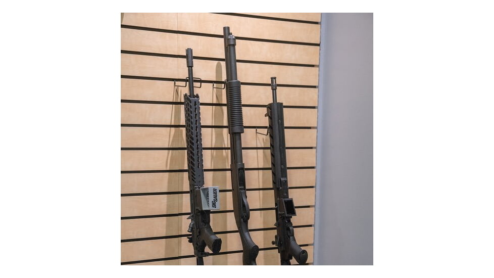 Gun Storage Solutions Gss Slatwall/pegboard Vertical Gun Cradles 10 Pack